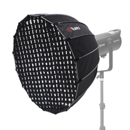 Quick Released Foldable 90cm 36 in Parabolic Softbox with Grid and Double Diffuser