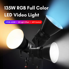 SK-135VR RGB COB Video Light
