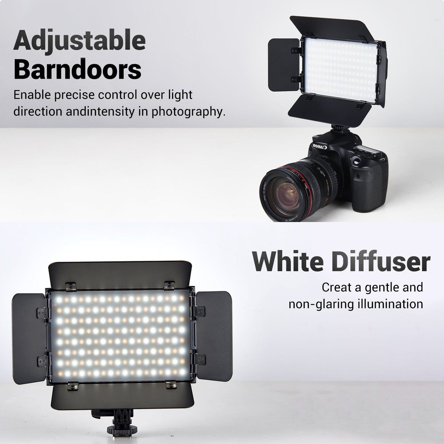 PT - 15B II Bi - Color LED Video Light - tolifo led light