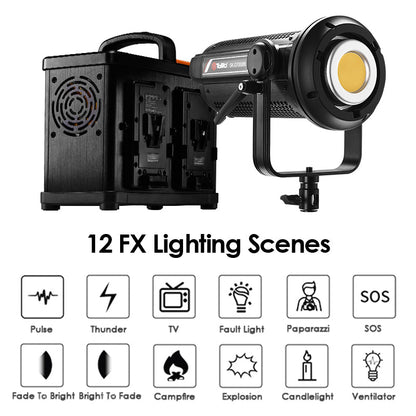 SK - D7000BL Bi - Color LED Video Light - tolifo led light